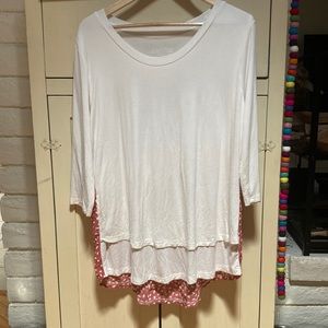 Latched Mama 3/4 Sleeve Nursing Top